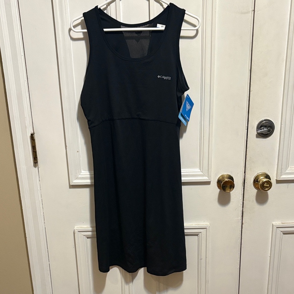 Columbia Black Midway Bay PFG Dress Large NWT